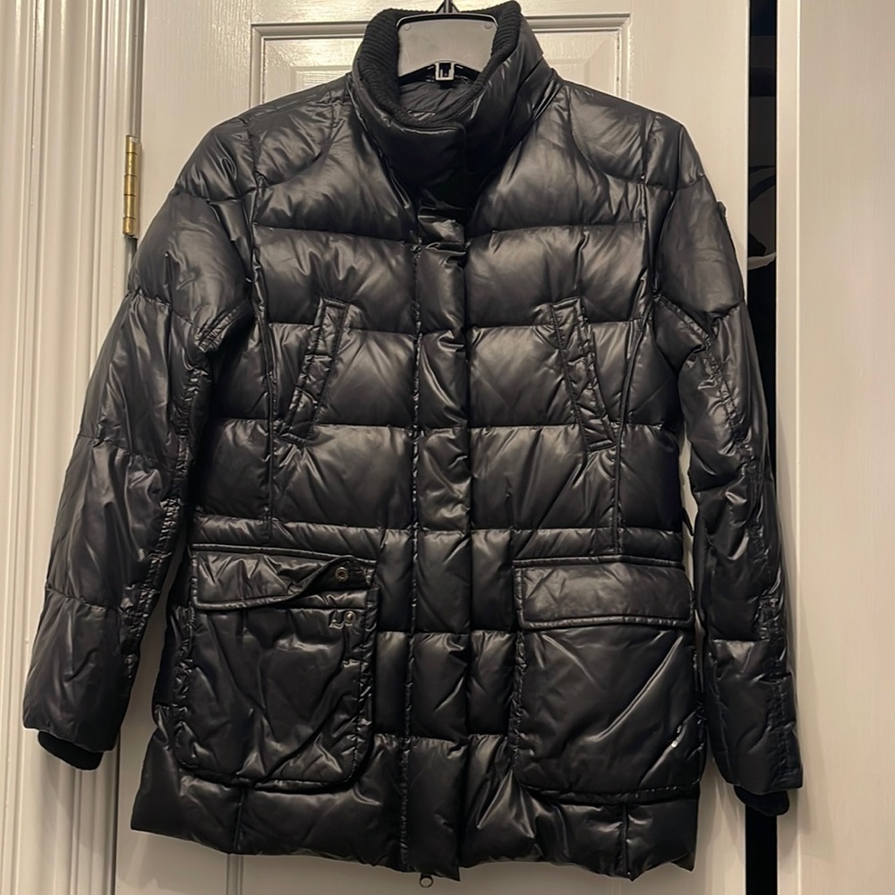 Black winter coat